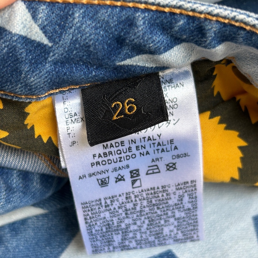 Vivienne Westwood New Anglomania Vintage Rare Star Jeans skinny fit - Picture 10 of 16